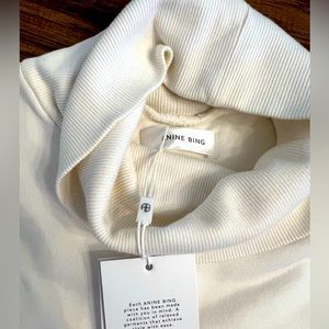 Anine Bing cropped sweatshirt NWT